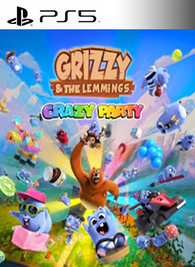 Grizzy and the Lemmings Crazy Party PS5