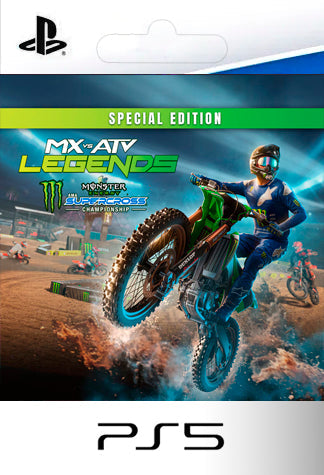 MX vs ATV Legends 2024 Monster Energy Supercross Edition PS5 playstation 5 juego digital Chile
