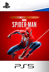 Marvels Spider Man Game of the Year Edition PS5