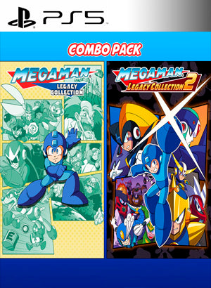 Mega Man Legacy Collection 1 & 2 Combo Pack PS5