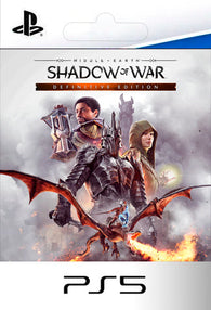 Middle earth Shadow of War Definitive Edition PS5