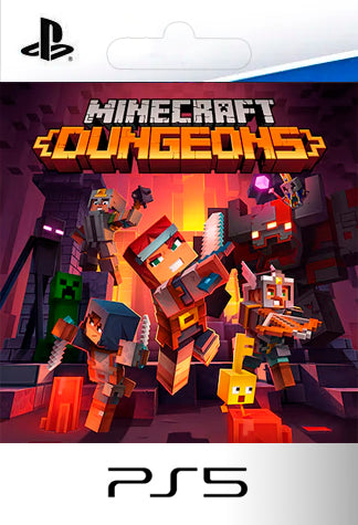 Minecraft Dungeons PS5 playstation 5 juego digital Chile