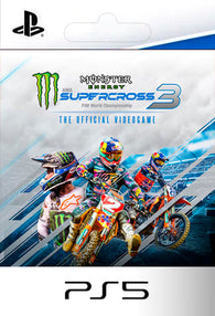 Monster Energy Supercross The Official Videogame 3 PS5