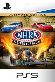 NHRA Championship Drag Racing Speed For All Ultimate Edition PS5