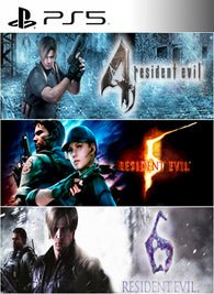 Resident Evil 4 + 5 + 6 PS5