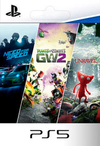 Unravel Need For Speed Plants vs Zombie GW2 Pack PS5