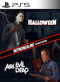 RetroRealms Double Feature Halloween and Ash vs Evil Dead PS5