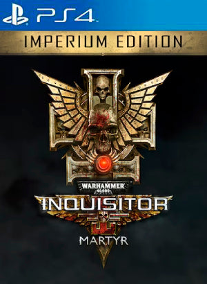 Warhammer 40000 Inquisitor Martyr Imperium edition PS4