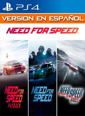 Need for Speed Ultimate Bundle Primaria PS4 - Chilejuegosdigitales