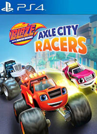 Blaze and the Monster Machines Axle City Racers Primaria PS4 - Chilejuegosdigitales