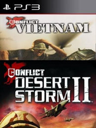 Conflict Vietnam + Conflict Desert Storm II Dual pack PS3 - Chilejuegosdigitales