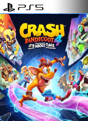 Crash Bandicoot 4 Its About Time Primaria PS5 - Chilejuegosdigitales