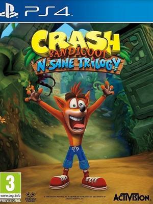 Crash Bandicoot N Sane Trilogy Primaria PS4 - Chilejuegosdigitales