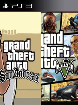 GTA V + GTA San Andreas PS3 - Chilejuegosdigitales