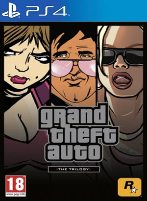 Grand Theft Auto The Trilogy HD Español Primaria PS4 - Chilejuegosdigitales