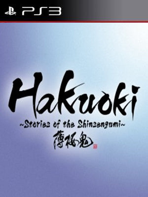 Hakuoki Stories of the Shinsengumi PS3 - Chilejuegosdigitales