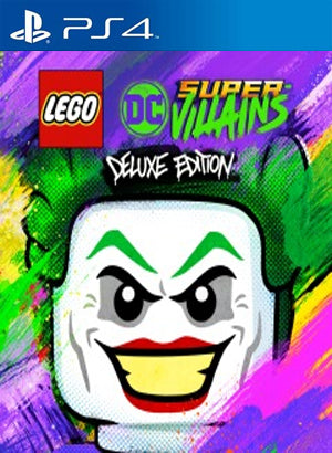 LEGO DC Super Villains Deluxe Edition Primaria PS4 - Chilejuegosdigitales