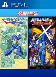 Mega Man Legacy Collection 1 & 2 Combo Pack Primaria PS4 - Chilejuegosdigitales