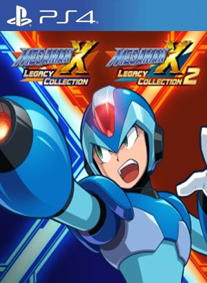Mega Man X Legacy Collection 1+2 Primaria PS4 - Chilejuegosdigitales