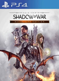 Middle earth Shadow of War Definitive Edition Primaria PS4 - Chilejuegosdigitales