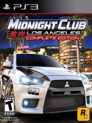 Midnight Club Los Angeles Complete Edition  PS3 - Chilejuegosdigitales