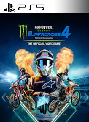 Monster Energy Supercross The Official Videogame 4 Primaria PS5 - Chilejuegosdigitales