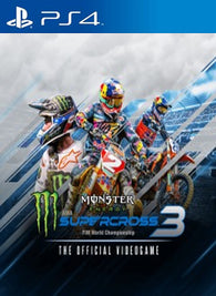 Monster Energy Supercross The Official Videogame 3 Primaria PS4 - Chilejuegosdigitales