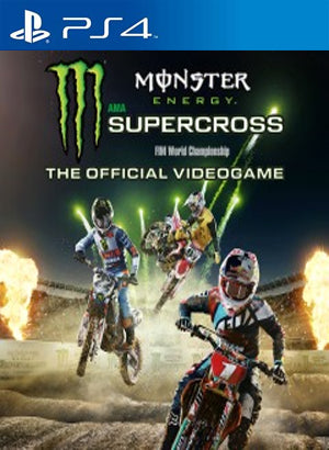 Monster Energy Supercross The Official Videogame Primaria PS4 - Chilejuegosdigitales