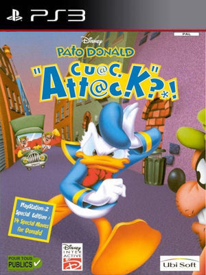 Pato Donald Cuac Attack PS3 - Chilejuegosdigitales