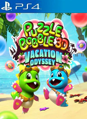 Puzzle Bobble 3D Vacation Odyssey Primaria PS4 - Chilejuegosdigitales