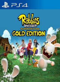 Rabbids Invasion Gold Edition Primaria PS4 - Chilejuegosdigitales