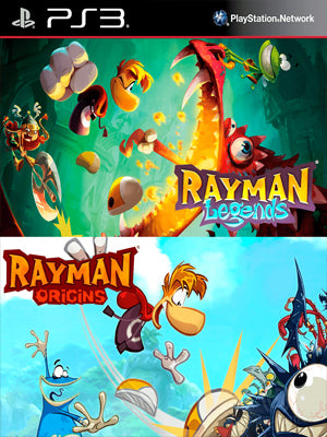 Rayman Legends + Rayman Origins PS3 - Chilejuegosdigitales