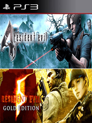 Resident Evil 4 + 5 Gold edition PS3 - Chilejuegosdigitales