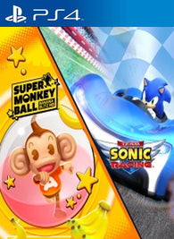 Sonic Racing and Super Monkey Ball Banana Blitz HD Primaria PS4 - Chilejuegosdigitales