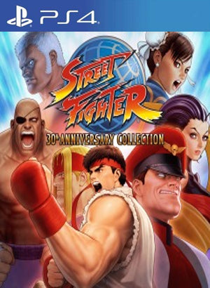 Street Fighter 30th Anniversary Collection Primaria PS4 - Chilejuegosdigitales