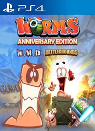 Worms Anniversary Edition Primaria PS4 - Chilejuegosdigitales