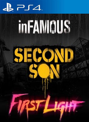 inFAMOUS Second Son + inFAMOUS First Light Primaria PS4 - Chilejuegosdigitales